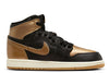 Little Kid's Jordan 1 Retro High OG Black/Metallic Gold-Sail (FD1412 071)