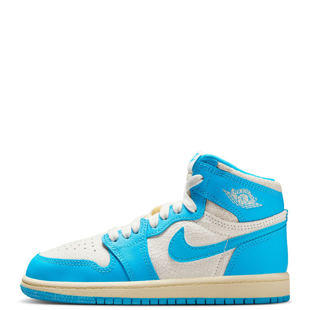 Little Kid's Jordan 1 Retro High OG DK Powder Blue (FD1412 402)