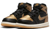 Toddler's Jordan 1 Retro High OG Black/Metallic Gold-Sail (FD1413 071)