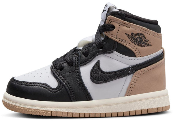 Toddler's Jordan 1 Retro High OG Black/Legend MD Brown-White (FD2598 021)