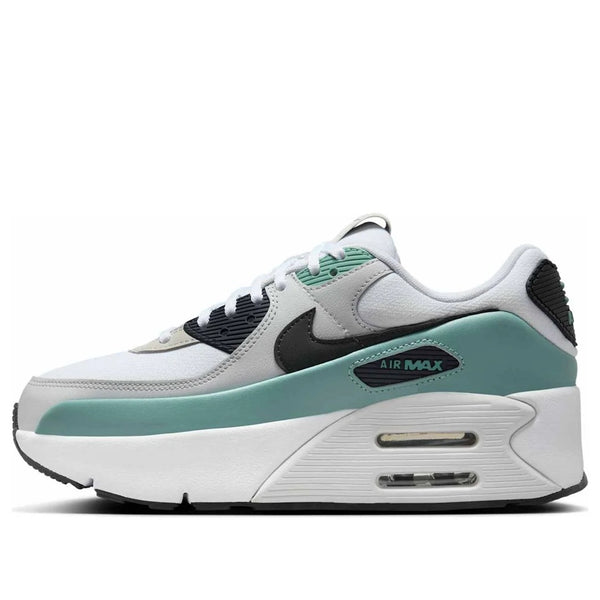 Women's Nike Air Max 90 LV8 White/Anthracite-Cannon (FD4328 115)