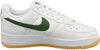 Men's Nike Air Force 1 Low Retro QS White/Forest Green-Gum Yellow (FD7039 101)