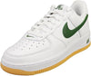 Men's Nike Air Force 1 Low Retro QS White/Forest Green-Gum Yellow (FD7039 101)