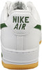 Men's Nike Air Force 1 Low Retro QS White/Forest Green-Gum Yellow (FD7039 101)