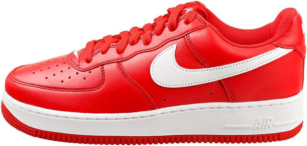 Men's Nike Air Force 1 Low Retro QS University Red/White (FD7039 600)