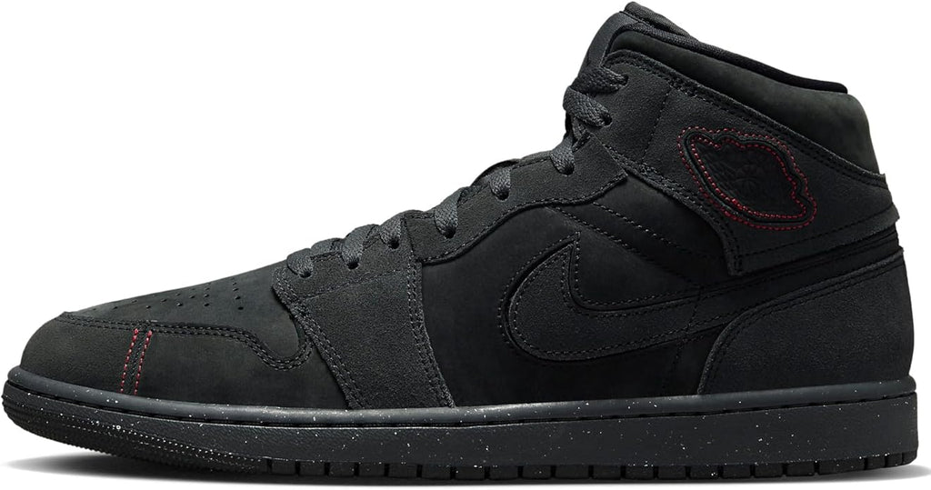 Men's Jordan 1 Mid SE Craft DK Smoke Grey/Black (FD8634 001)