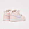 Toddler's Jordan 1 Mid Pink Wash/Violet Frost-White (FD8782 601)