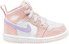 Jordan 1 Mid Pink Wash/Violet Frost-White (FD8782 601)