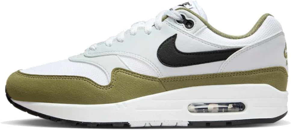 Men's Nike Air Max 1 White/Black-Pure Platinum (FD9082 102)