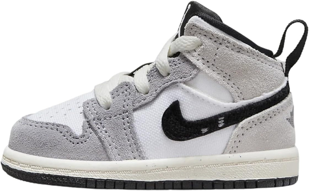 Toddler's Jordan 1 Mid SE Craft Cement Grey/Black-White (FD9089 002)