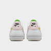 Women's Nike Air Force 1 PLT.AF.ORM White/Pearl Pink-Opti Yellow (FJ0737 100)