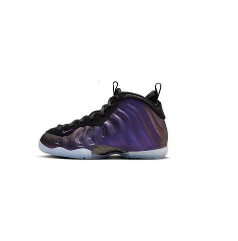 Little Kid's Nike Little Posite One Black/Varsity Purple-Black (FJ1256 001)