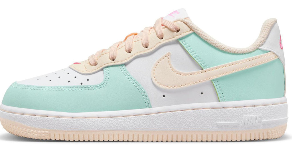 Little Kid's Nike Air Force 1 Low Jade Ice/Guava Ice-White (FJ3484 300)