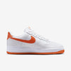 Men's Nike Air Force 1 '07 White/Safety Orange-White (FJ4146 109)