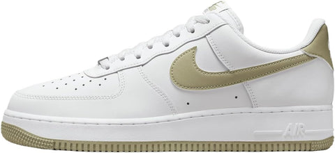 Men's Nike Air Force 1 '07 White/Neutral Olive (FJ4146 110)