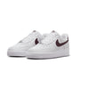 Men's Nike Air Force 1 '07 White/Burgundy Crush-White (FJ4146 112)