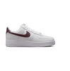 Men's Nike Air Force 1 '07 White/Burgundy Crush-White (FJ4146 112)