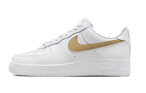 Men's Nike Air Force 1 '07 White/Parachute Beige-White (FJ4146 124)