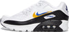 Big Kid's Nike Air Max 90 GS NN White/Deep Royal Blue (FJ4592 100)