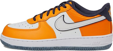 Little Kid's Nike Air Force 1 Low SE Vivid Orange/Summit White (FJ4656 800)