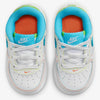 Toddler's Nike Force 1 LV8 White/Baltic Blue-Action Green (FJ4811 100)