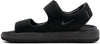 Women's Nike Calm Sandal Black/Black-Black (FJ6043 001)