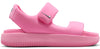 Women's Nike Calm Sandal Hyper Pink/Metallic Silver (FJ6043 600)