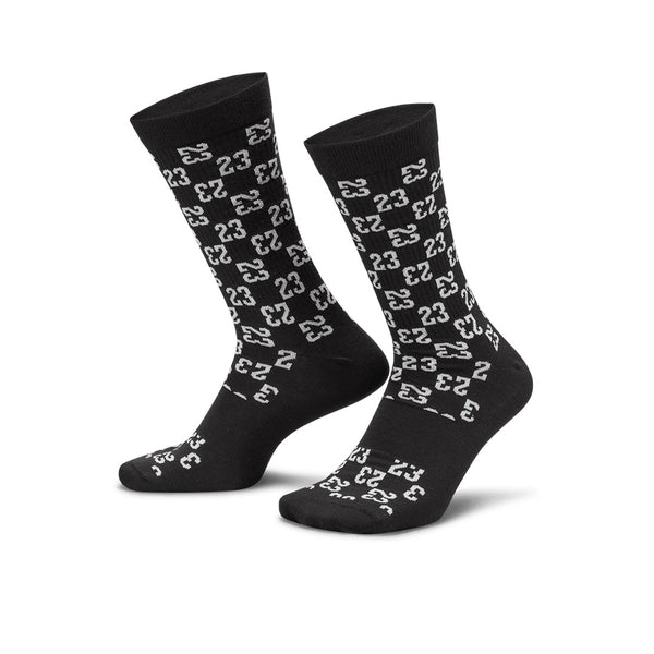 Men's Air Jordan Everyday Essentials Crew Socks 'Black White'