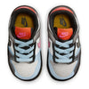 Toddler's Nike Dunk Low SE Summit White/LT Armory Blue (FN0029 100)
