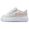 Toddler's Nike Force 1 Low Easyon Phantom/Echo Pink-Summit White (FN0236 006)