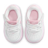 Toddler's Nike Force 1 Low EasyOn White/Pink Foam (FN0236 100)