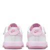 Little Kid's Nike Force 1 Low EasyOn White/Pink Foam (FN0237 100)