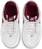 Little Kid's Nike Force 1 Low EasyOn White/Team Red (FN0237 105)