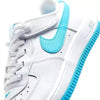 Little Kid's Nike Force 1 Low EasyOn White/Aquarius Blue-White (FN0237 107)
