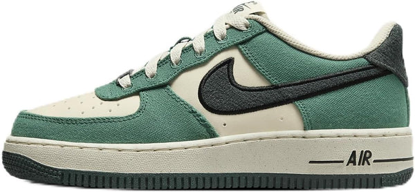 Big Kid's Nike Air Force 1 LV8 3 Coconut Milk/Vintage Green (FN4731 100)