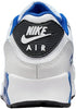 Men's Nike Air Max 90 LTR White/Game Royal-Photon Dust (FN6843 100)
