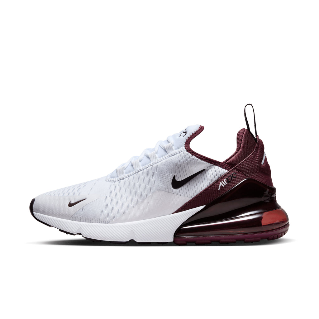 Men's Nike Air Max 270 Night Maroon/Black-White-Cedar (FN6858 681)