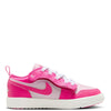 Little Kid's Jordan 1 Low Alt Fire Pink/Iris Whisper-White (FN7376 600)