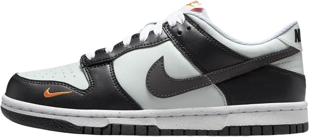 Big Kid's Nike Dunk Low Black/Medium Ash-Light Silver (FN7784 001)