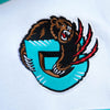Men's Mitchell & Ness Teal/White NBA Vancouver Grizzlies Fusion Fleece 2.0 Pullover Hoodie