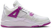 Little Kid's Jordan 4 Retro White/Hyper Violet (FQ1312 151)