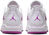 Little Kid's Jordan 4 Retro White/Hyper Violet (FQ1312 151)