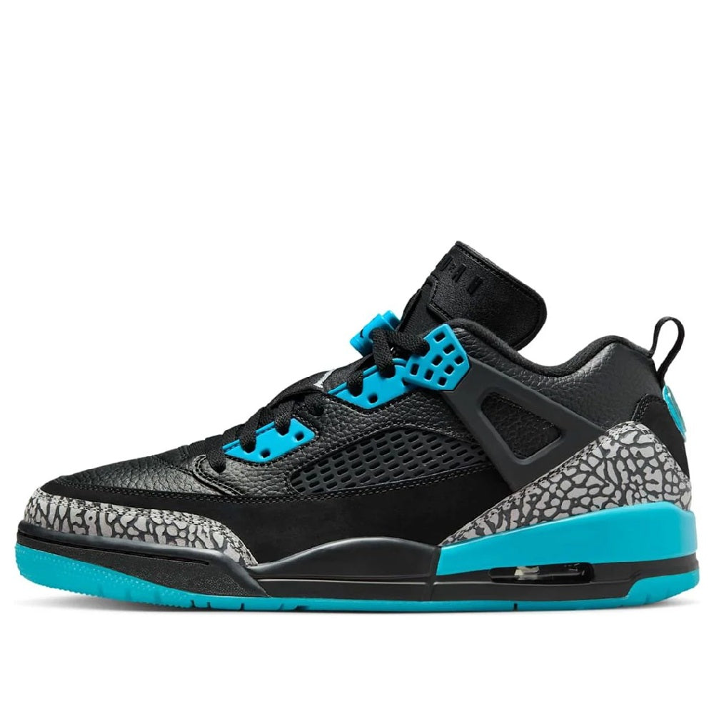 Men's Jordan Spizike Low Black/Wolf Grey-Gamma Blue (FQ1759 005)
