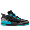 Men's Jordan Spizike Low Black/Wolf Grey-Gamma Blue (FQ1759 005)