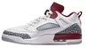 Men's Jordan Spizike Low White/Team Red-Wolf Grey (FQ1759 106)