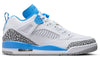 Men's Jordan Spizike Low White/University Blue (FQ1759 141)