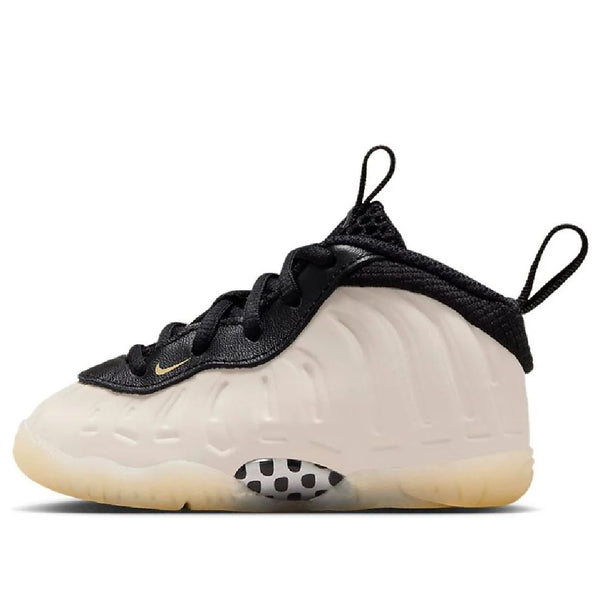 Toddler's Nike Little Posite One KI Black/Team Gold-Lt Orewood Brn (FQ1929 001)