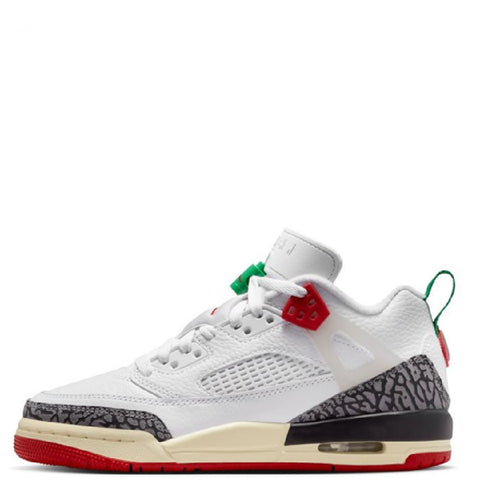 Big Kid's Jordan Spizike Low White/Varsity Red-Coconut Milk (FQ3950 109)