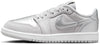 Little Kid's Jordan 1 Retro Low OG Neutral Grey/Metallic Silver (FQ5436 002)