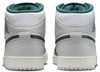 Men's Jordan 1 Mid SE White/Oxidized Green-Sail (FQ7720 103)